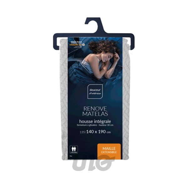 Madratsikaitse 140x190 cm Rena - douceur d'intérieur-image-1