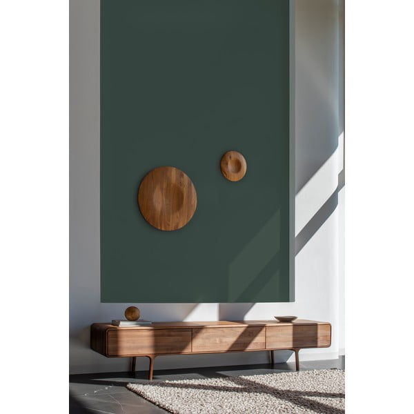 Pruun tammepuidust TV-alus  220x45x45 cm Fawn - Gazzda-image-1