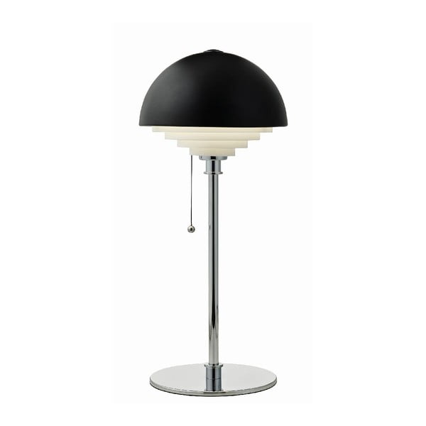 Černá stolní lampa Herstal Motown