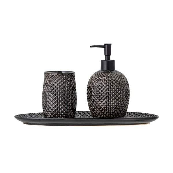 Hall kiviplaat komplekt vannitoatarvikuid Hrin - Bloomingville-image-3