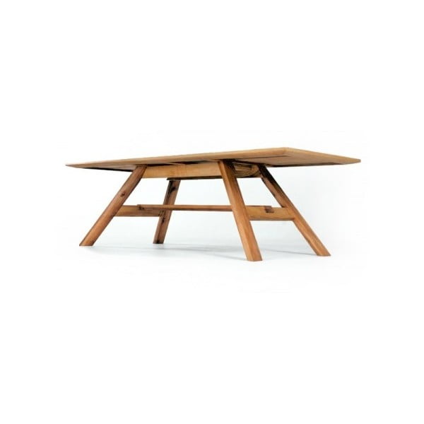 Jídelní stůl z olšového dřeva Mazzivo Linia 32.1, 200 x 100 cm