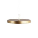 Kuldne LED rippvalgusti metallist lambivarjuga ø 31 cm Asteria Mini - UMAGE