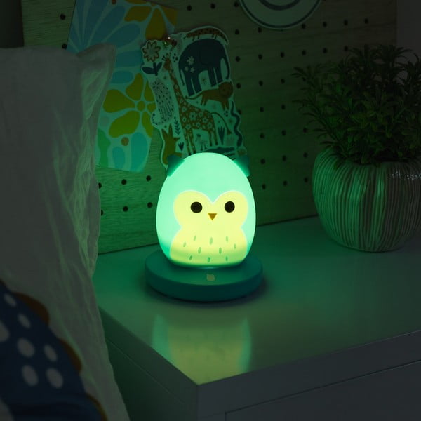 Sinine laste öölamp Fizz Winston - SQUISHMALLOWS-image-1