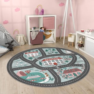 Pestav laste mänguvaip ø100 cm Happy Neighbourhood - Mila Home