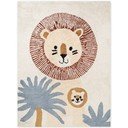Kreemikas pestav/käsitsi kootud puuvillane lastevaip 140x200 cm Snuggle Leander - Hanse Home