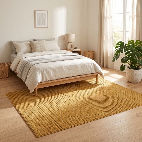 Ookerkollane vaip 200x290 cm Whirl - ESTE-image-2