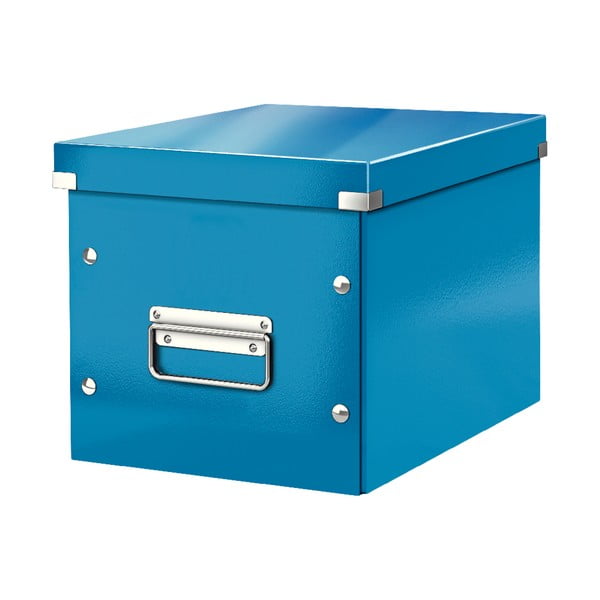 Sinine pappkarp kaanega hoiukarp Click&Store - Leitz