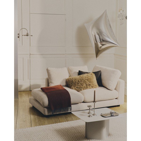 Hõbedane seinalamp ø 27 cm Nuvira - Kave Home-image-3