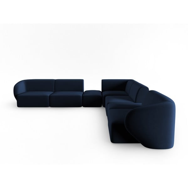 Sinine sametist nurgadiivan Paolo - Milo Casa-image-2