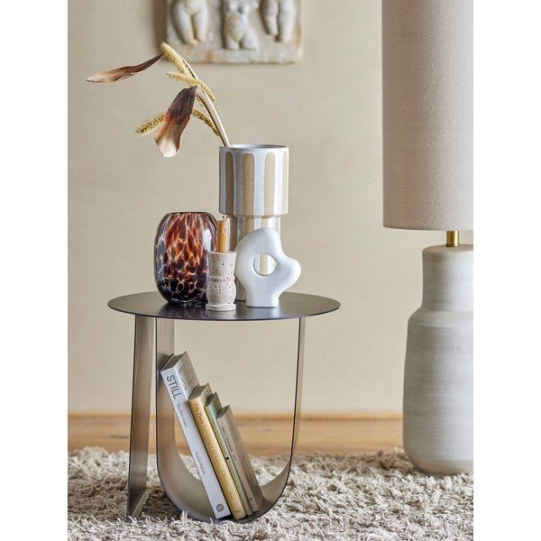 Metallist ümmargune abilaud ø 43 cm Cher - Bloomingville-image-1