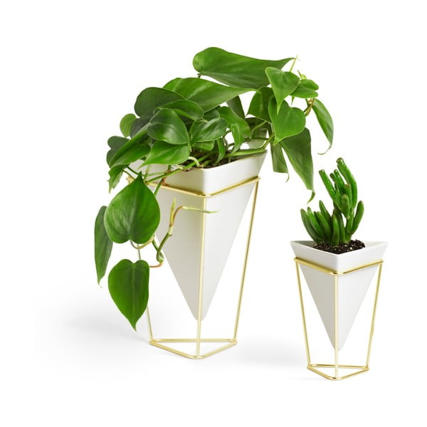 Keraamika lillepoti katted komplektis  2 tk Trigg – Umbra-image-3