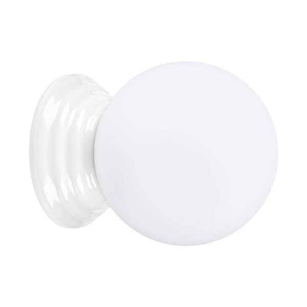 Valge keraamiline seinalamp ø 12 cm Farsa - Sollux