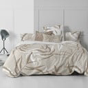 Valge-pruun puuvillane voodikate üheinimesevoodile 140x200 cm Maple - Blanc