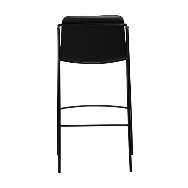 Mustast kunstnahast baaritooli , kõrgus 105 cm Boto - DAN-FORM Denmark-image-2