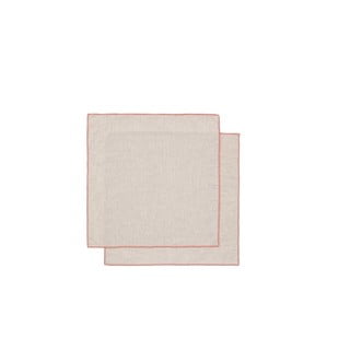 Tekstiilist salvrätikud, 2 tk komplektis 40x40 cm Veliat - Kave Home