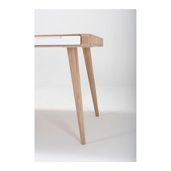 Tammepuust söögilaud Kaks, 160 x 90 cm Ena - Gazzda-image-3