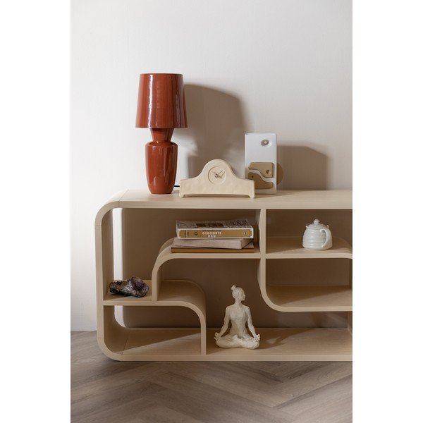 Terrakottapunane metallist laualamp metallist varjuga (kõrgus 42 cm) Classy - Zuiver-image-1