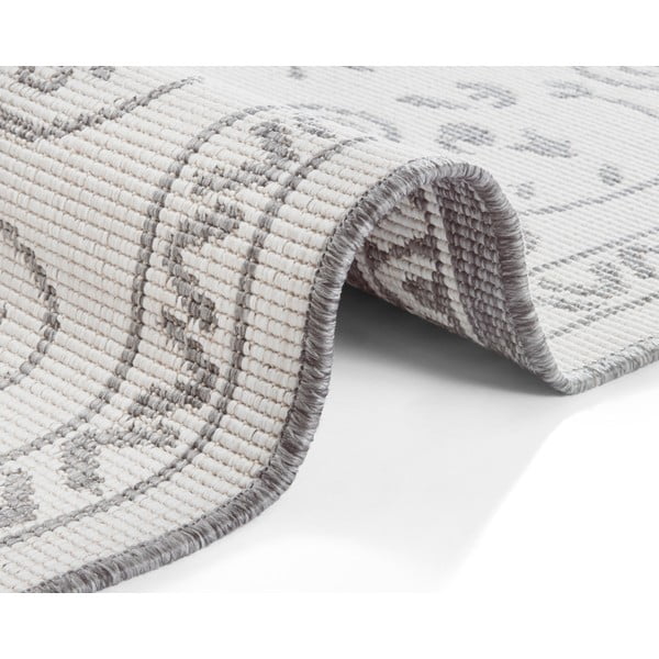 Hall ja kreemjas õuevaip , 160 x 230 cm Leyte - NORTHRUGS-image-1