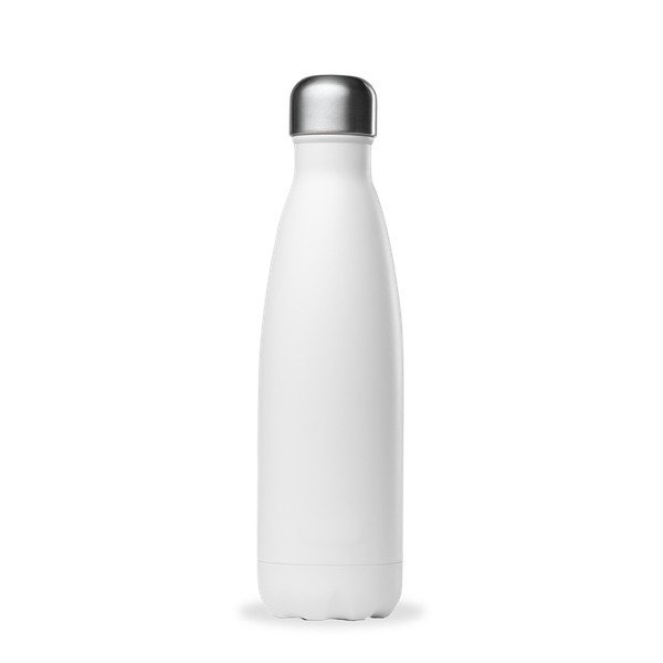 Valge roostevabast terasest reisipudel 500 ml Matt - Qwetch-image-2