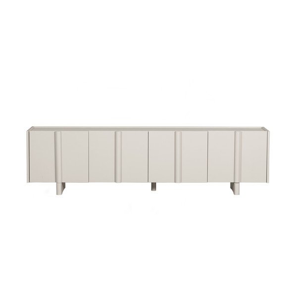 Kreem männipuidust telerilaud 200x53 cm Basu - WOOOD