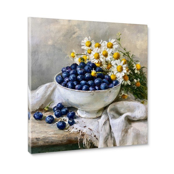 Trükitud pilt lõuendil 32x32 cm Blueberry Bowl - Styler-image-3