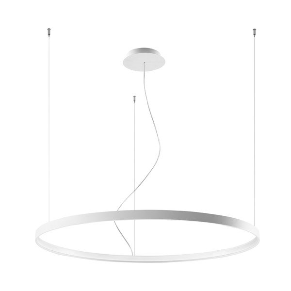 Valge rippvalgusti , ø 100 cm Ganica - Sollux