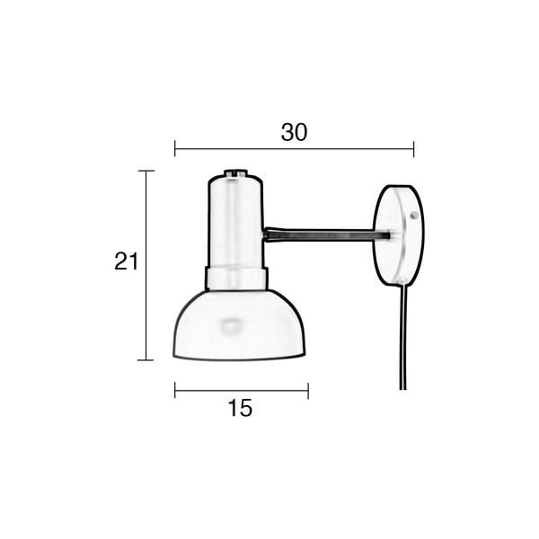 Hall-roosa seinalamp Charlie - Zuiver-image-2