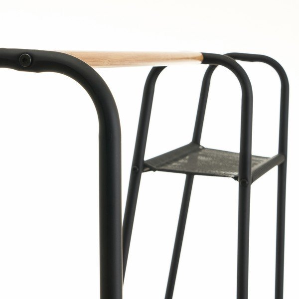 Must metallist riidekapp 101x151 cm - Casa Selección-image-1