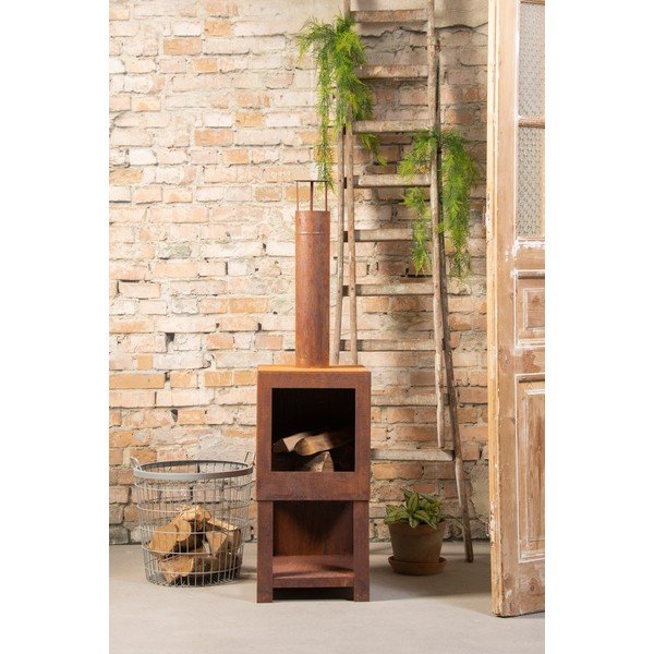 Ruudukujuline terrasskamin - Esschert Design-image-3