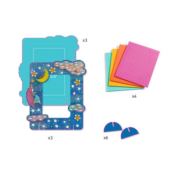 Komplekt 3 Dreameri raami valmistamiseks - Djeco-image-2