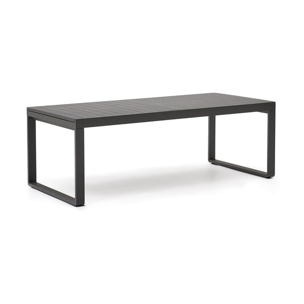 Metallist aia söögilaud 100.5x220 cm Galdana - Kave Home-image-3