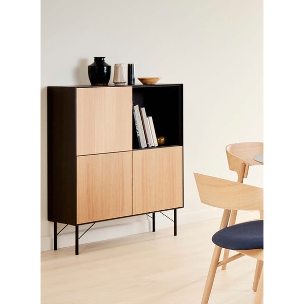 Must kõrge kapp 90,8x110,8 cm Edge by Hammel - Hammel Furniture-image-1