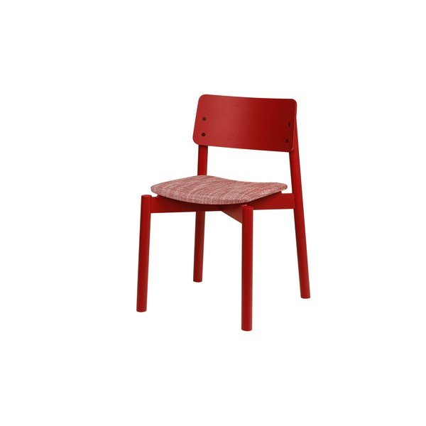 Punane virnastatav söögitool Wem - noo.ma