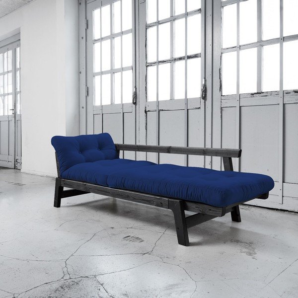Rozkládací pohovka Karup Step Black/Royal-image-3