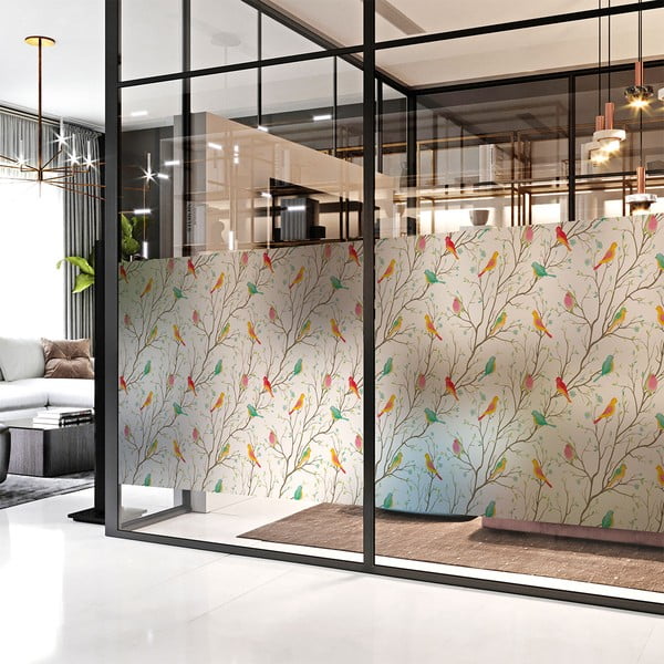 Aknakleebis 200x40 cm Birds in the Forest - Ambiance-image-2