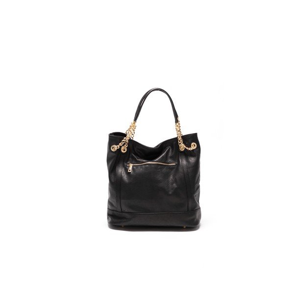 Kožená kabelka Tote 2089 Nero-image-3