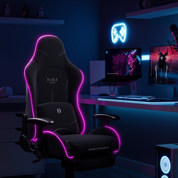 Must mängutool X-Starter LED - Diablo Chairs-image-1