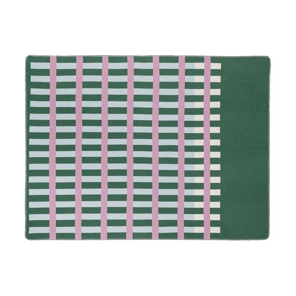 Roheline/roosa tekk 160x200 cm Onu - noo.ma