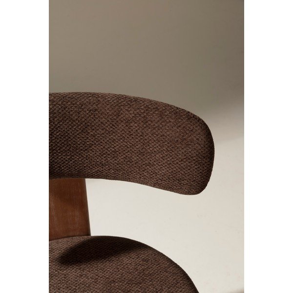 Pruunid polsterdatud söögitoolid, 2 tk komplektis Nadia - MOME-image-2