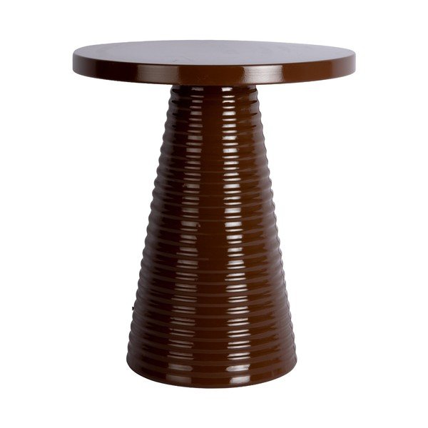 Metallist ümmargune abilaud ø 40 cm Catania Ribbed - Leitmotiv