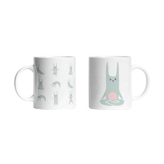 2 keraamilise kruusi komplekt, 330 ml Love Yoga - Butter Kings