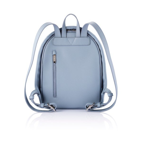 Světle modrý bezpečnostní dámský batoh XD Design Elle Fashion, 6,5 l-image-3