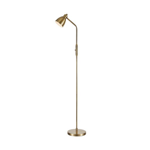 Põrandavalgusti pronksivärvi metallvarjuga (kõrgus 143 cm) Story - Markslöjd