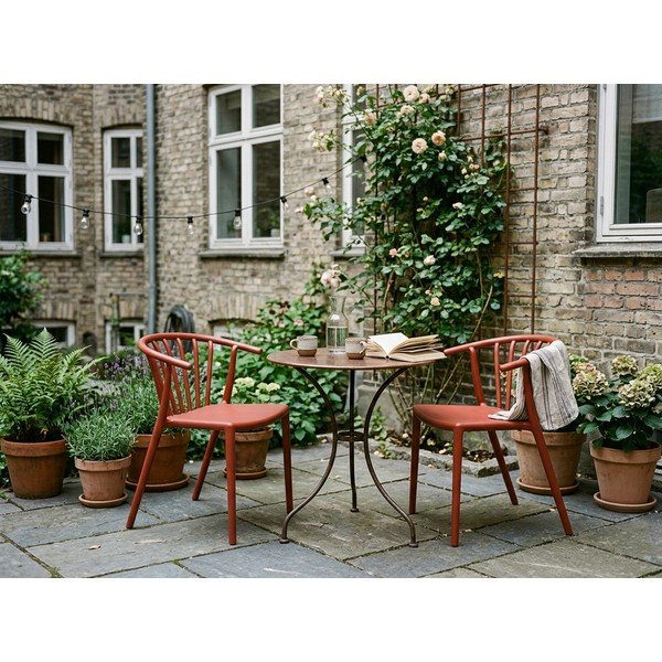 Pruun plastikust aiatool Capri – Bonami Essentials-image-1