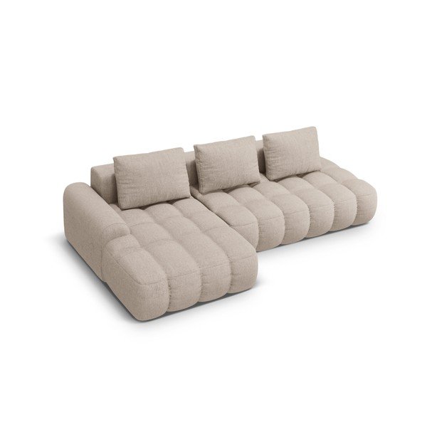  Helepruun ssametist diivan 175 cm Linz – Cosmopolitan Design-image-3