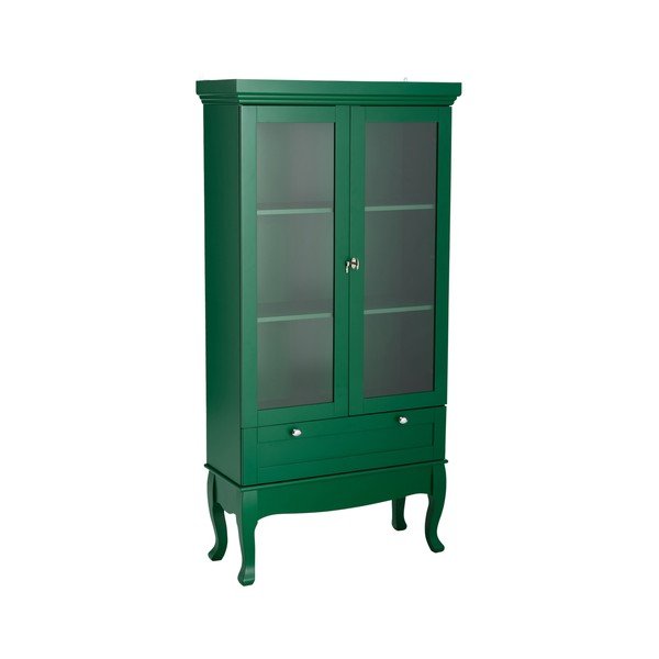MDF-ist roheline rippuv vitriinkapp 85x170,5x35 cm Prato - Ellos Home