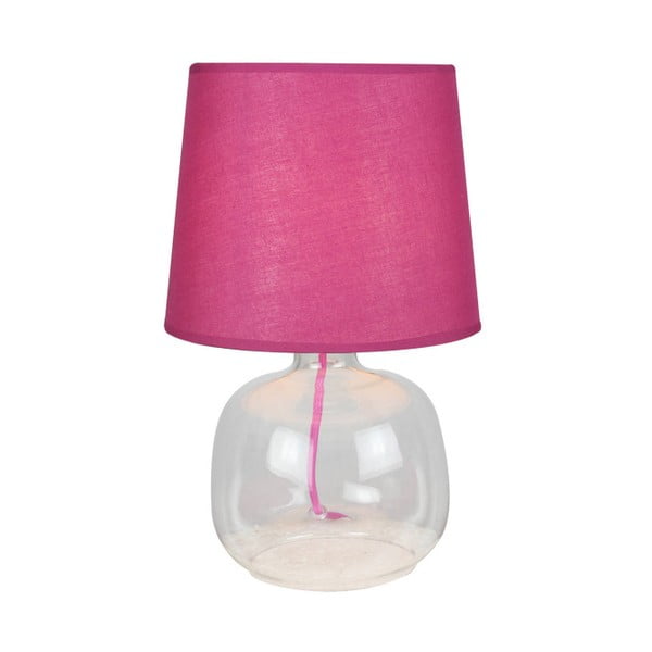 Stolní lampa Mandy, růžová