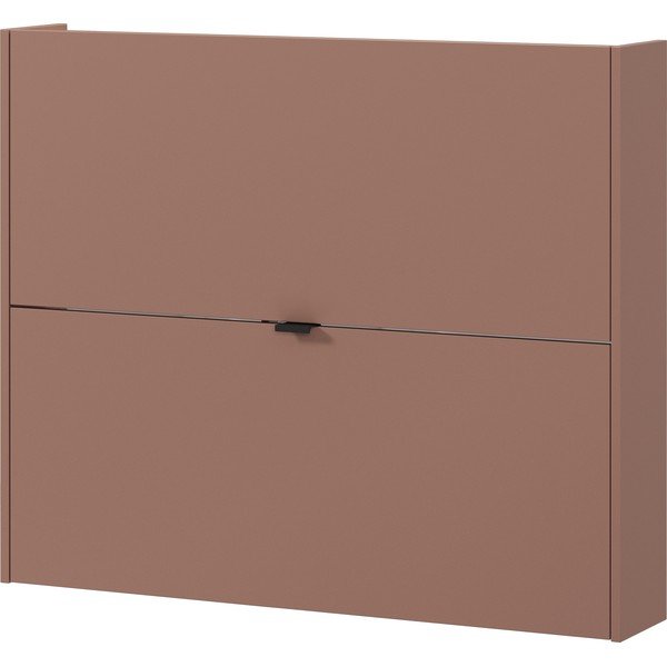 Pruun hingedega/rippuv kingariiul tammepuust dekooriga 100x83x18 cm Ameca - Germania