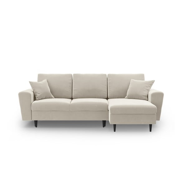 Beež sametist panipaigaga nurgadiivanvoodi Kyoto - Cosmopolitan Design