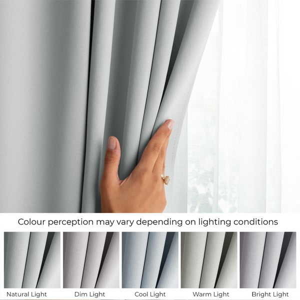 Helehall pimendav termokardin 140x245 cm Pleat - Restilo-image-3